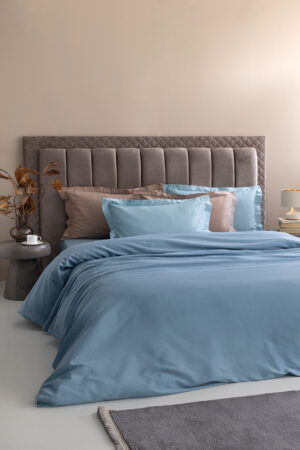 Σετ Υπέρδιπλα Σεντόνια 240x270 Posh Sateen DENIM - Image 1