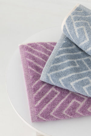 Πετσέτα Προσώπου Towels Collection 50x90 RANON MOV - Image 3