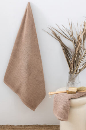 Πετσέτα Προσώπου Towels Collection 50x90 ROLL BEIGE - Image 3