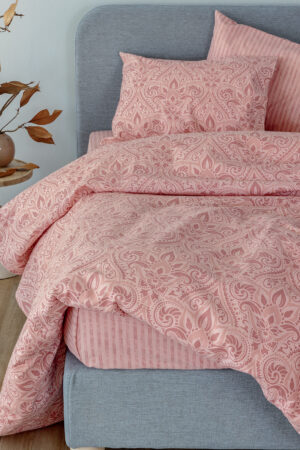 Σετ Σεντόνια Υπέρδιπλα Flannel Beauty 240x265 FB0233 Χωρίς Λάστιχο - Image 2