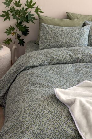 Σετ King Size Σεντόνια Flannel Beauty 280x265 FB0226 - Image 1