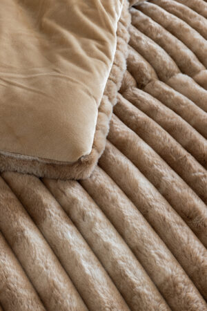 Κουβερτοπάπλωμα Υπέρδιπλο 220x240 TIDI/2 BEIGE - Image 3
