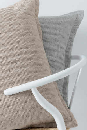 Ζεύγος μαξιλαροθήκες 50x70 Oxford ALISON BEIGE - Image 1