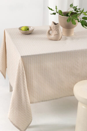 Τραπεζομάντηλο Formal Dinner 175x260 MILLY BEIGE - Image 1