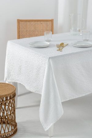Τραπεζομαντηλο Formal Dinner 175x160 LITA WHITE - Image 1