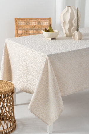 Τραπεζομαντηλο Formal Dinner 175x160 LITA BEIGE - Image 1