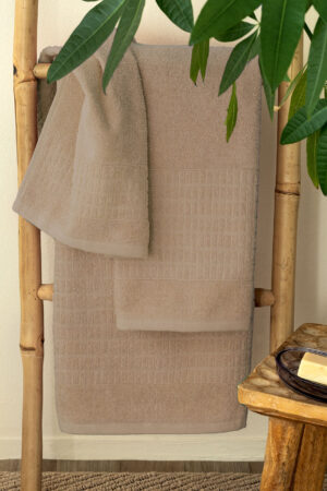 Πετσέτα Λουτρού Towels Collection 80x160 ROLL BEIGE