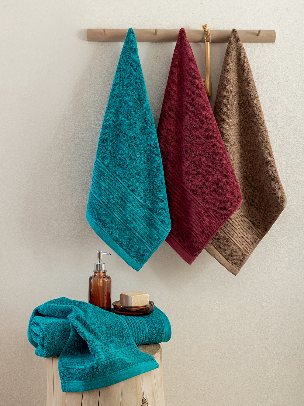 Πετσέτα Λουτρού Towels Collection 70x140 ROKE MOKA