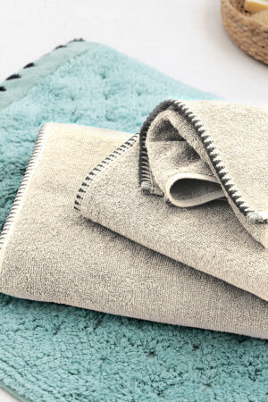 Πετσέτα Λουτρού Towels Collection 80x160 BROOKLYN BEIGE