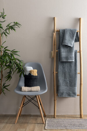 Πετσέτα Προσώπου Towels Collection 50x90 NAYA GREY