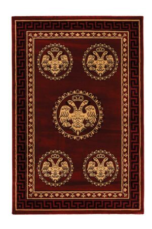 Εκκλησιαστικό χαλί Lydia 2128A Burgundy 300x400 New Plan