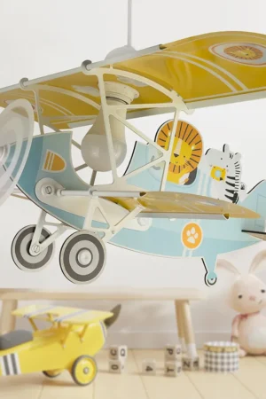 Little Lion planes παιδικό φωτιστικό οροφής (54602)