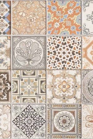Orange Azulejos μαλακά πλακάκια προστασίας τοίχων (54737) - Image 3