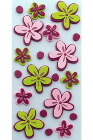 Little Flowers αφρώδη αυτοκόλλητα τοίχου S (59503) - Image 3