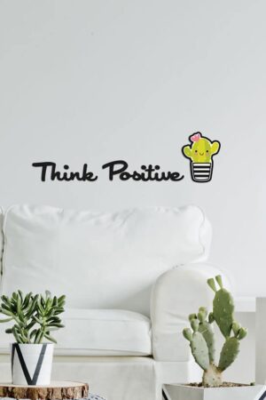 Think Positive αφρώδη αυτοκόλλητα τοίχου S (59514)