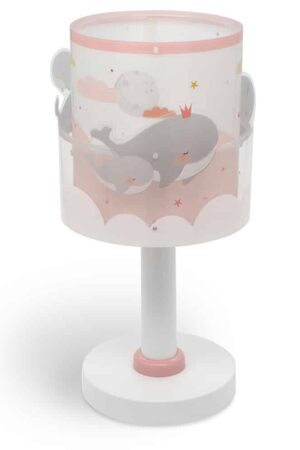Whale Dreams Pink επιτραπέζιο φωτιστικό (61171S) - Image 3