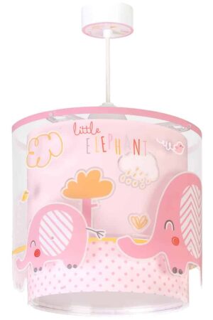 Little Elephant Pink παιδικό φωτιστικό οροφής (61332S) - Image 1