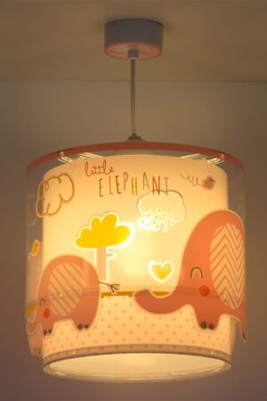 Little Elephant Pink παιδικό φωτιστικό οροφής (61332S) - Image 3