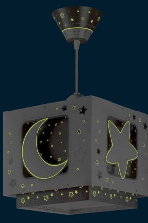 MoonLight Gray παιδικό φωτιστικό (63232E) - Image 3