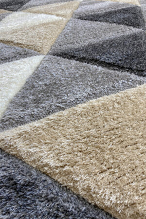 Μοντέρνο Χαλί California P620 Grey 165X230 Koulis Carpets - Image 2