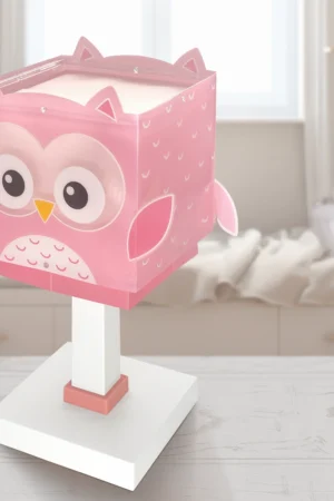 Little Pink Owl επιτραπέζιο φωτιστικό (64481) - Image 1