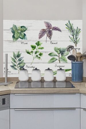 Shabby Spices L πλάτη προστασίας τοίχου εστιών κουζίνας (67264) - Image 1