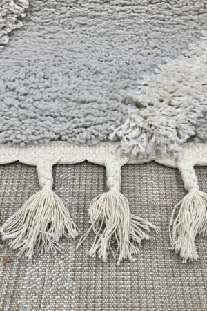 Μοντέρνο Χαλί Thick 824 Grey Cream 200X250 Koulis Carpets - Image 3