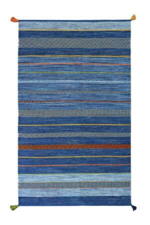 Καλοκαιρινό Χαλί Antique Kilim 7070 Blue 70x190 New Plan - Image 1
