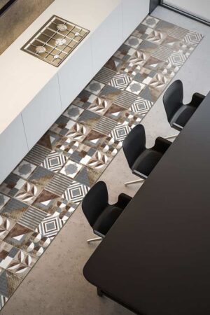 Brown Cementine - XL διάδρομος βινυλίου (83714) - Image 1