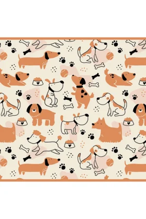 Orange Dogs πατάκι απορρόφησης υγρών (85114) - Image 3