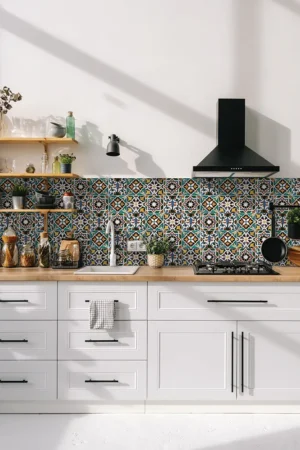 Green Azulejos easy πάνελ προστασίας (87103) - Image 1
