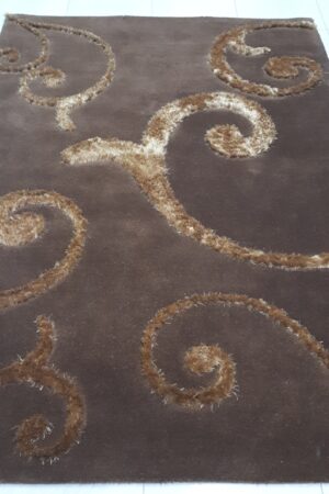 ΧΑΛΙ ROCCOCO BROWN-GOLD 160X230 ASLANIS HOME