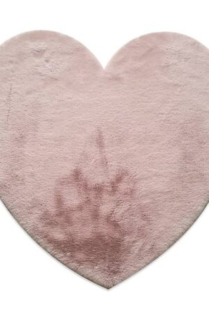 Χαλί Puffy FC19 Pink Heart 160x160Η NewPlan