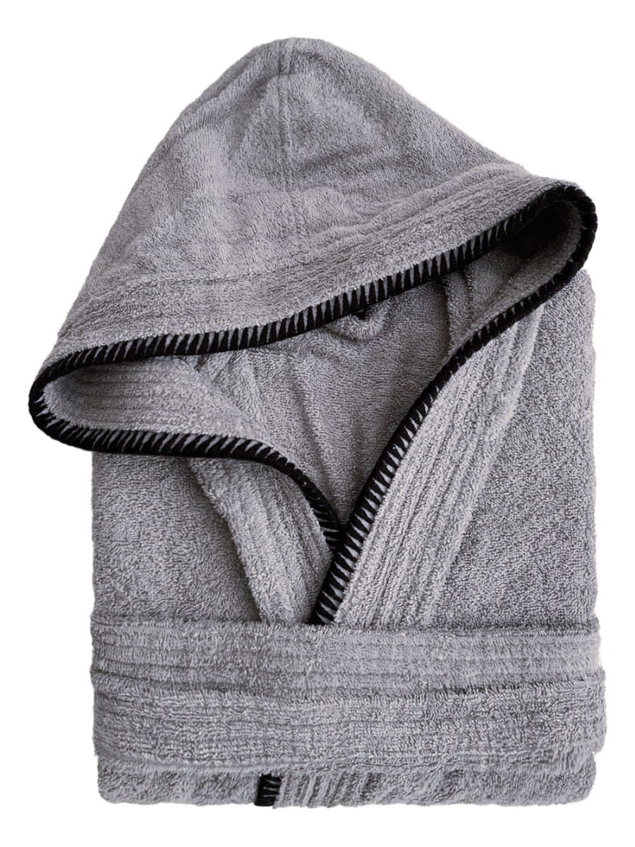 Μπουρνούζι Bath Collection BRIDGE GREY X-Large