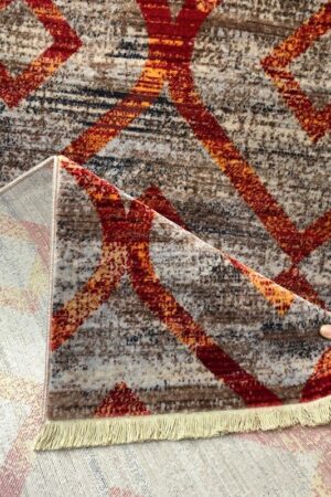 Μοντέρνο Χαλί Picasso 7555A Brown 160X235 Koulis Carpets - Image 3
