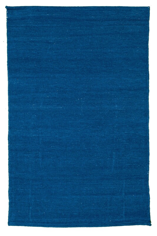 Βαμβακερό Χαλί Rodos Blue 70X200 Koulis Carpets