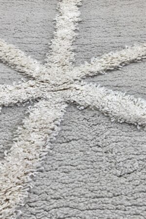 Μοντέρνο Χαλί Thick 824 Grey Cream 200X250 Koulis Carpets - Image 2