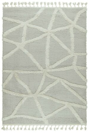 Μοντέρνο Χαλί Thick 824 Grey Cream 200X250 Koulis Carpets - Image 1