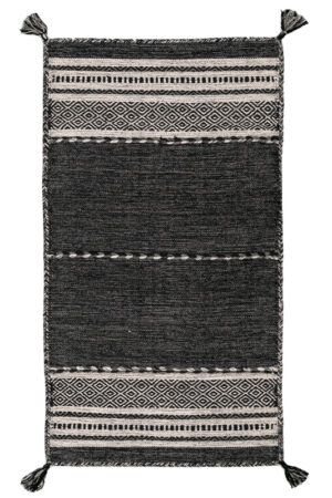 Βαμβακερό Χαλί Mykonos Grey 160X220 Koulis Carpets