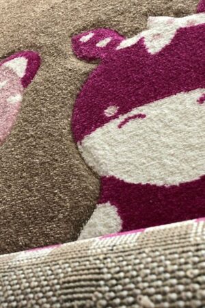 Παιδικό Χαλί Kids 1969A Pink 70X150 Koulis Carpets - Image 3