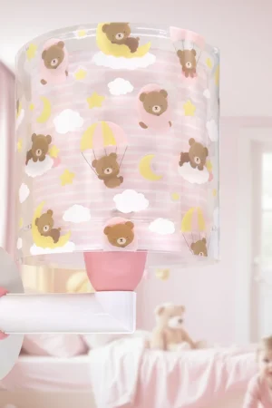 Baby Teddy Pink απλίκα τοίχου (41579S) - Image 1