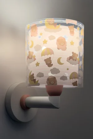Baby Teddy Pink απλίκα τοίχου (41579S) - Image 2