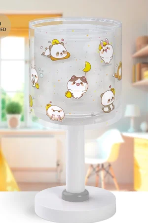Kawaii Grey επιτραπέζιο φωτιστικό (41761E)