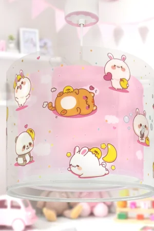 Kawaii Pink φωτιστικό οροφής (41762S)