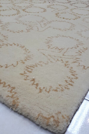 Μοντέρνο Χαλί Χειροποίητο Cacharel 1013 Beige 200X250 Biokarpet - Image 2