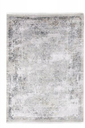 Μοντέρνο Χαλί Bamboo Silk 5987A Grey Anthracite 160X230 Royal Carpet - Image 1