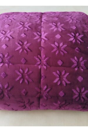 ΚΟΥΒΕΡΤΟΠΑΠΛΩΜΑ ΗΜΙΔΙΠΛΟ 180X240 ADAM HOME (500) MAUVE - Image 1