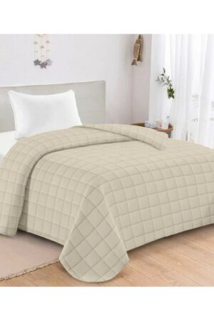 ΚΟΥΒΕΡΛΙ ΚΑΠΙΤΟΝΕ KING SIZE 240Χ260 ADAM HOME ANTEL CREAM - Image 1