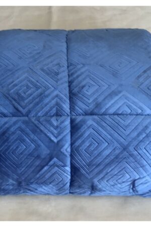 Κουβερτοπάπλωμα Ημίδιπλο 880 Blue White Adam Home - Image 1