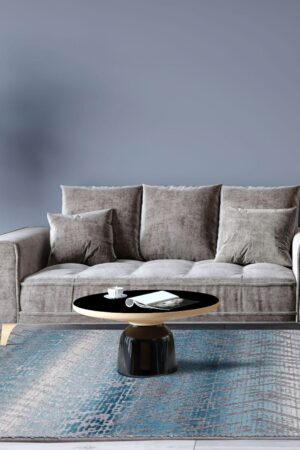 Μοντέρνο Χαλί Thema 4660-933 130X190 Colore Colori - Image 3